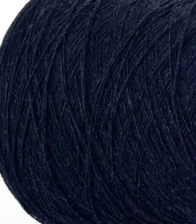 Пряжа Loro Piana Denver 8511 синій меланж — кашемір 100% , бобінна пряжа Італія