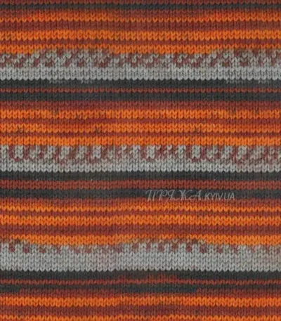 Алізе Вултайм / Alize Wooltime 11014 теракотові сірі секції, секційна пряжа напівшерсть для шкарпеток і светрів купити в магазині пряжі Київ, Хорива 1 А