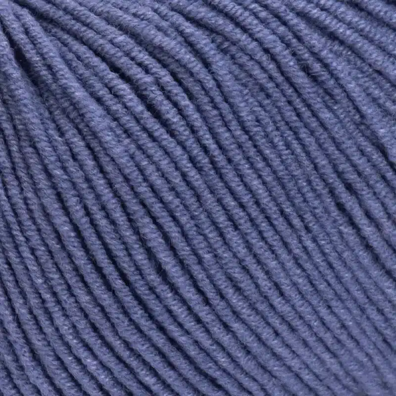 Yarnart Jeans 68 джинсовий — моток 50 г, відтінок джинсовий