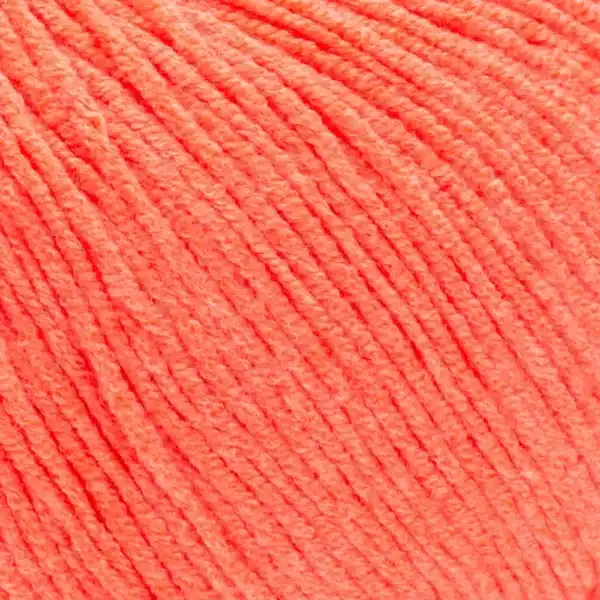 Пряжа YarnArt Jeans 61 оранжевий неон — купити в магазині пряжі з доставкою по Україні. Ярнарт Джинс для іграшок і в'язання одягу. Склад: 55% бавовна, 45% поліакрил