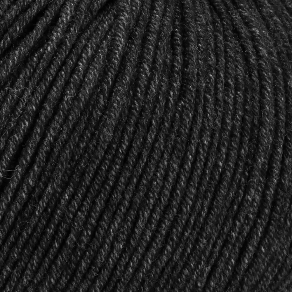 YARNART_JEANS_28 Yarnart Jeans 28 графіт — моток 50 г, відтінок графіт