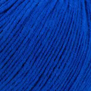 Пряжа YarnArt Jeans 47 синій волошковий колір — купити в Києві в магазині пряжі на Подолі. Ярнарт Джинс для іграшок і в'язання одягу. Склад: 55% бавовна, 45% поліакрил
