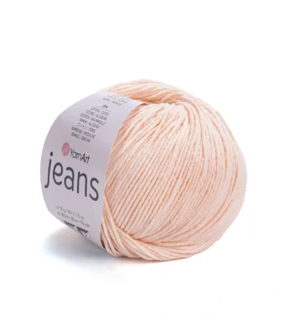 Ярнарт Джинс 73 персиковий, – магазин пряжі Київ, Хорива 1-А, пряжа для в’язання іграшок купити