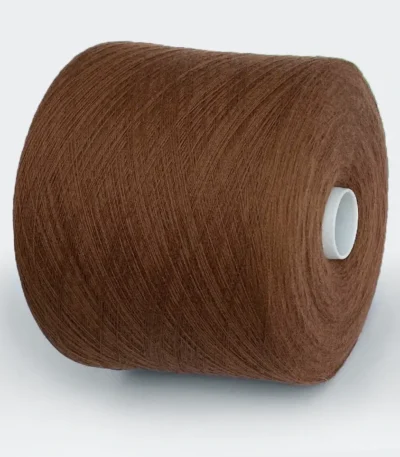 Бобінна пряжа меринос джилонг Zegna Baruffa колір кориця для в’язання светрів, кардиганів, аксесуарів