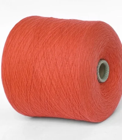 Пряжа кашемір купити Київ — бобінна пряжа Cariaggi 2/28 артикул 22078 сицилійський апельсин, склад 100% кашемір, метраж 1400м/100г