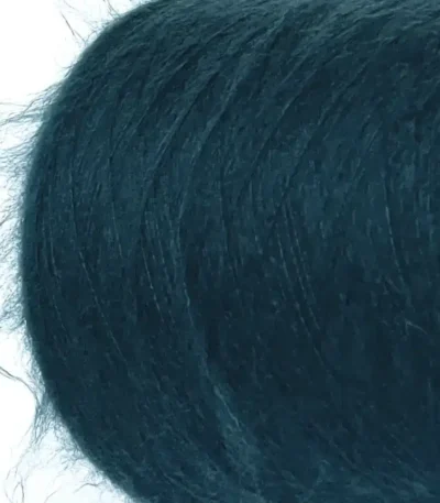 Італійська бобінна пряжа кідмохер Gruppo Filpucci Topkid колір петроль