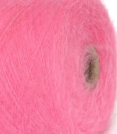 Пряжа Angora 80 Spiky Filati Venezia колір Сангрія