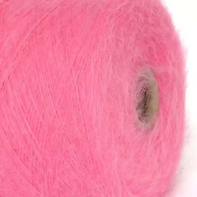 Пряжа Angora 80 Spiky Filati Venezia колір Сангрія