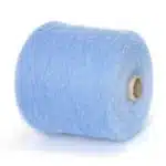 Італійська пряжа небесно-блакитного кольору Bianca 365252 на конусі