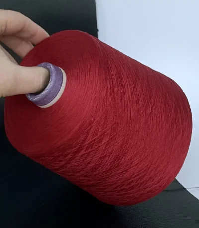 Пряжа шовк червоний купити Київ Botto Poala Dragon метраж 3000м/100г