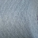 Буретний шовк блакитний джинс матова текстура з вузликами 100% шовк Італія відмотуємо на вагу купити в Києві