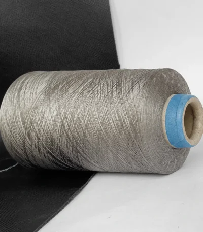 Пряжа сіро-оливковий 100% шовк малбері для в'язання Manifattura Sesia Angel 1224 купити Київ бобінна пряжа