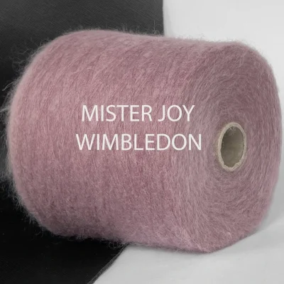 Італійська пряжа кідмохер Mister Joy Wimbledon 1538 пильно-ліловий 🔘Склад: 46% суперкідмохер 4%меринос 50%поліамід 🔘Метраж: 100г/1000м 🔖 ціна: 300 грн за 100г 🔘 відмотуємо на конус 🔘 Виробник: Італія