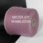 Італійська пряжа кідмохер Mister Joy Wimbledon 1539 ліловий 🔘Склад: 46% суперкідмохер 4%меринос 50%поліамід 🔘Метраж: 100г/1000м 🔖 ціна: 300 грн за 100г 🔘 відмотуємо на конус 🔘 Виробник: Італія