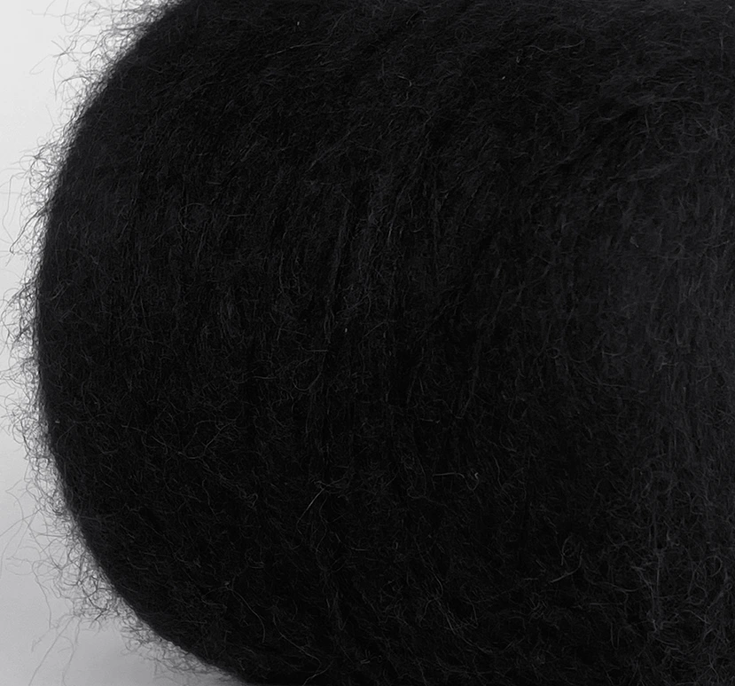 Пряжа бебі альпака Melrose від LineaPiu 250 чорний. Склад: 🧶 72% бебі альпака Виробник: Італія. Бобінна пряжа Київ, вул Хорива 1 А, На Подолі