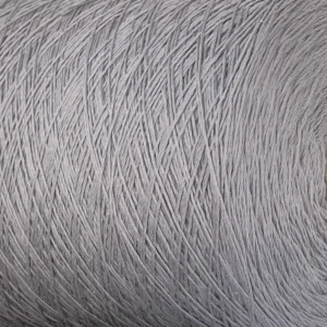 Пряжа 100% бавовна сірий колір від Zegna Baruffa (Італія) бобінна пряжа Київ. Метраж 370м/100г
