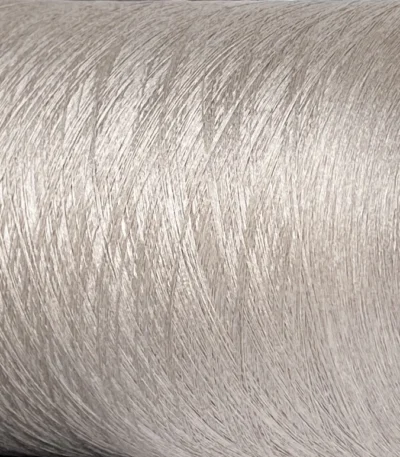 Пряжа шовк малбері Manifattura Sesia Angel 1621 бежевий бобінна пряжа Італія 3000м 100г"