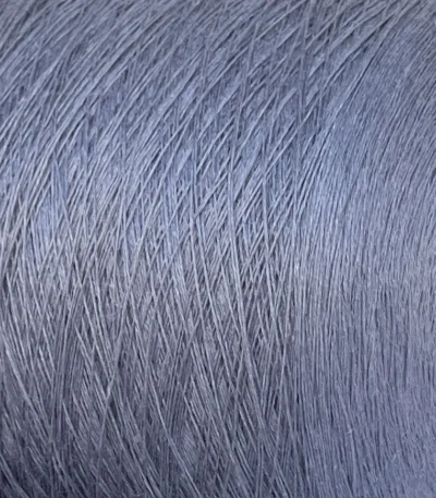 Пряжа 100% льон джинсовий синій Tintoria Filati Lino'650 650м/100г бобіна італійська 100% льон Італія