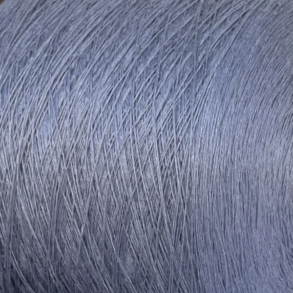 Пряжа 100% льон джинсовий синій Tintoria Filati Lino'650 650м/100г бобіна італійська 100% льон Італія