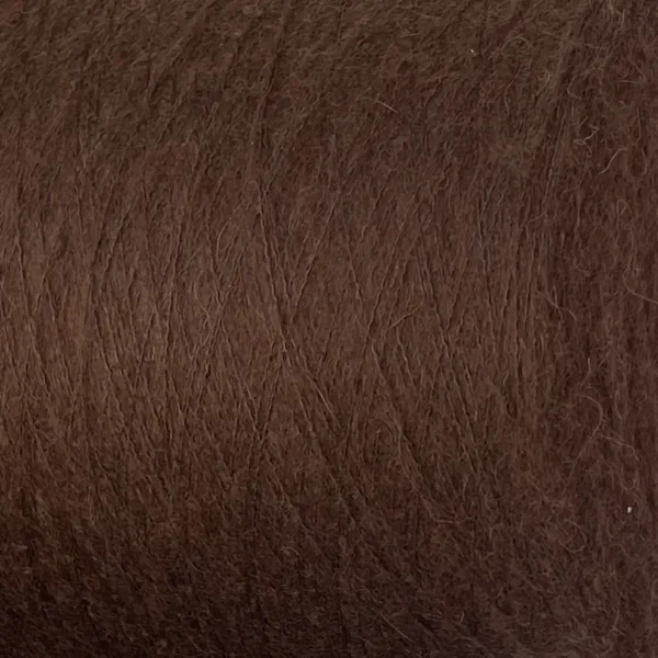 Пряжа кідмохер Torcitura Di Tomaso Bellino 442 молочний шоколад Склад: 20% кідмохер, 20% бебі альпака, 60% поліамід (ПА)