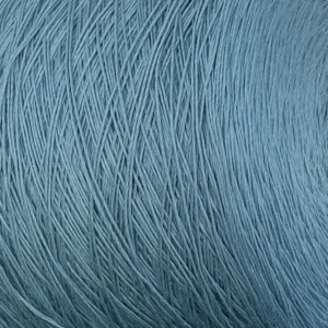 Пряжа 100% бавовна ,блакитний колір Zegna Baruffa (Італія) бобінна пряжа Київ. Метраж 370м/100г
