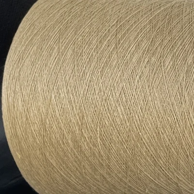 Бобіна пряжі 100% льон бежевий Toscana (Toscano) Toscalino 1300м/100г для в'язання спицями та гачком купити Київ