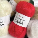 YarnArt Mohair Trendy 105 червоний Склад: 50% мохер товстий та довговорсий, 50% акрил Вага: 100 г Метраж: 220 м Виробник: Туреччина