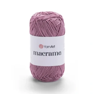 Yarnart Macrame 141 ліловий — шнур 2 мм для в'язання сумок, вага 50г, довжина 130м, купити Київ, вул Хорива 1 А