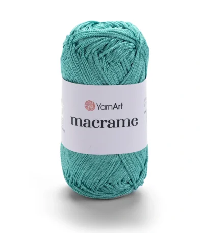 Yarnart Macrame 172 тіффані — шнур 2 мм для в'язання сумок, вага 50г, довжина 130м, купити Київ, вул Хорива 1 А