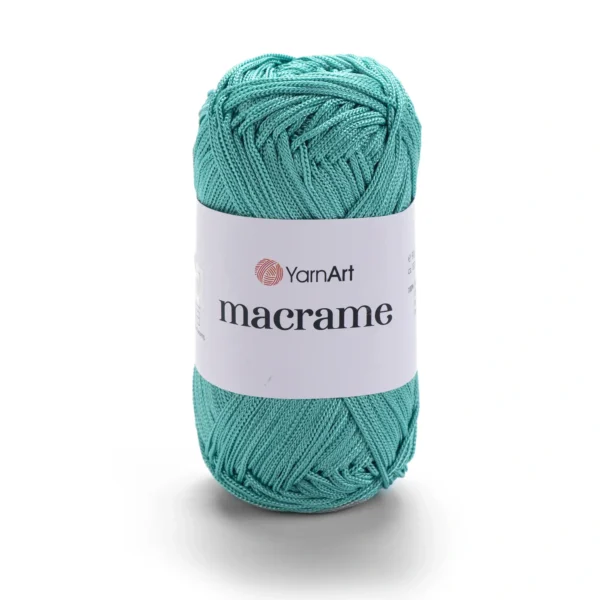 Yarnart Macrame 172 тіффані — шнур 2 мм для в'язання сумок, вага 50г, довжина 130м, купити Київ, вул Хорива 1 А