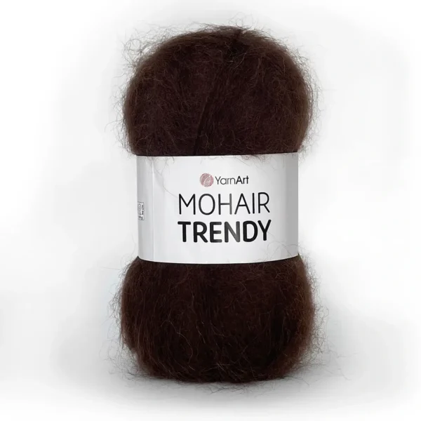 YarnArt Mohair Trendy мохерова пряжа 50% мохер 100г 220м пухнаста нитка