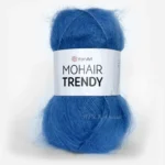 Мохер Тренді Ярнарт 140 темно-блакитний / джинс Склад: 50% мохер, 50% акрил Вага: 100 г Метраж: 220 м Виробник: Туреччина. Купити в магазин пряжі Київ Хорива 1 А
