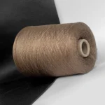 Бобінна пряжа шовк shappe горіх для в'язання – натуральний італійський шовк 100% малбері, відтінок 1001