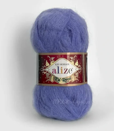 Alize Kid Royal 975 синій індиго, кідмохер 62% 50г 500м - купити відправка по Україні