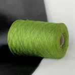 Бобінна бавовна Mako зелена Biella Yarn купити Київ