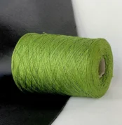 Бобінна бавовна Mako зелена Biella Yarn купити Київ