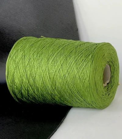 Бобінна бавовна Mako зелена Biella Yarn купити Київ