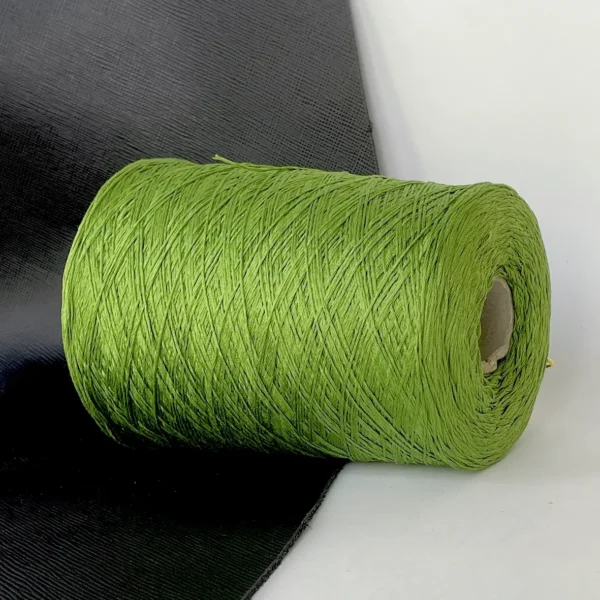 Бобінна бавовна Mako зелена Biella Yarn купити Київ