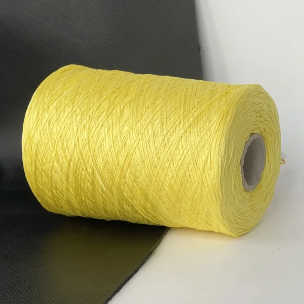 Бобінна бавовна Maco лимонна Biella Yarn купити Київ