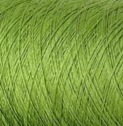Пряжа зелена бавовна Biella Yarn Cotone Mako — бобіна 540м/100г