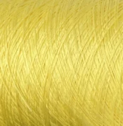 Пряжа лимонна бавовна Biella Yarn Cotone Maco — бобіна 540м/100г