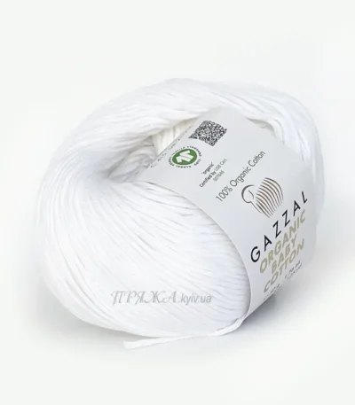 Gazzal Organic Baby Cotton 427 зелений — органічна бавовна купити Київ