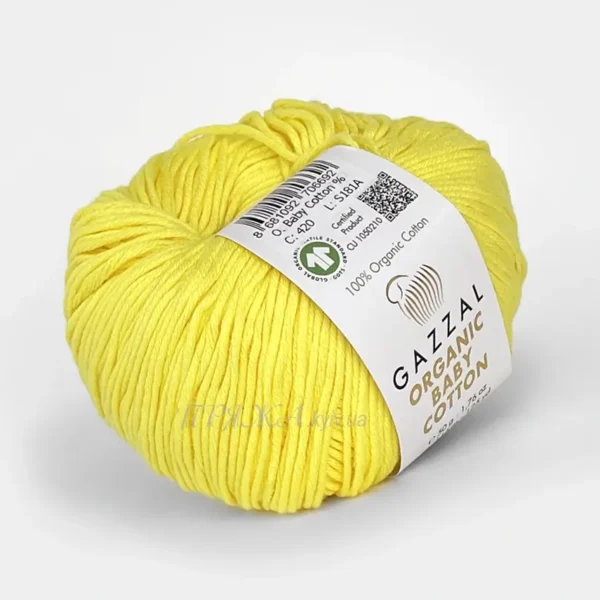 Gazzal Organic Baby Cotton [attr name="pa_n-color"] [attr name="pa_color"] — органічна бавовна купити Київ