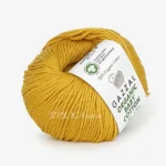 Gazzal Organic Baby Cotton 435 сірий — органічна бавовна купити Київ