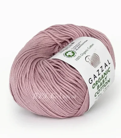 Gazzal Organic Baby Cotton 36541 Зелена олива — органічна бавовна купити Київ