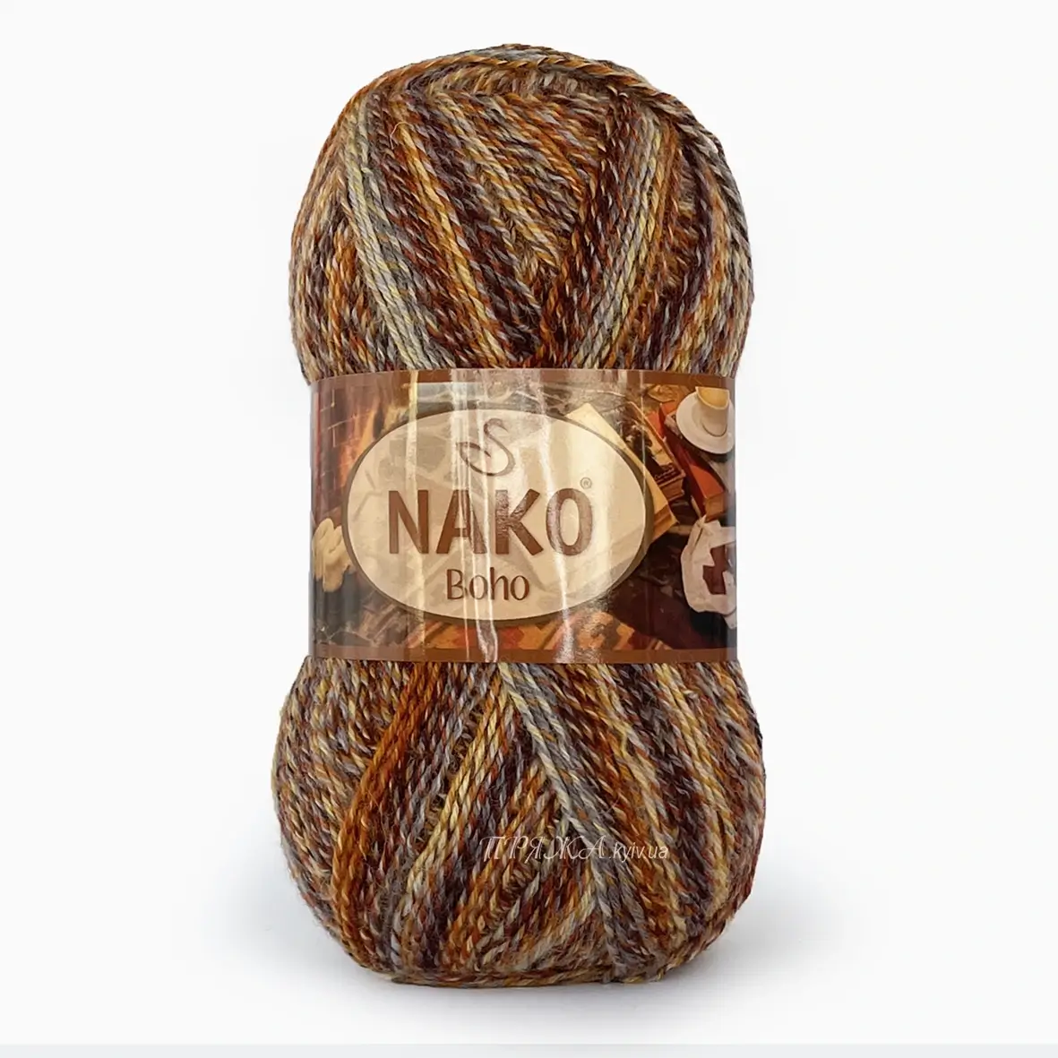 Nako Boho 87722 Nako Boho 87722 теракот муліне — шкарпеткова пряжа купити Київ