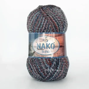 Nako Boho 7678 бежево-коричневий — шкарпеткова пряжа купити Київ