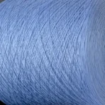Пряжа блакитна бавовна Biella Yarn Pima — бобіна 760м/100г