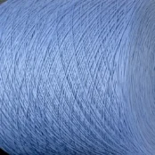 Пряжа блакитна бавовна Biella Yarn Pima — бобіна 760м/100г