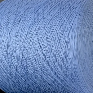 Пряжа блакитна бавовна Biella Yarn Pima — бобіна 760м/100г
